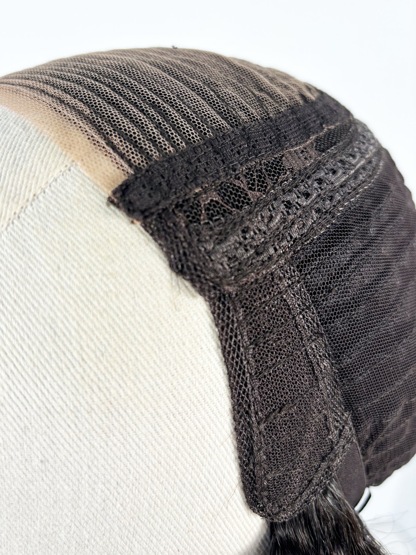 Perückensystem Afro Echthaar 70 «Schwarz»