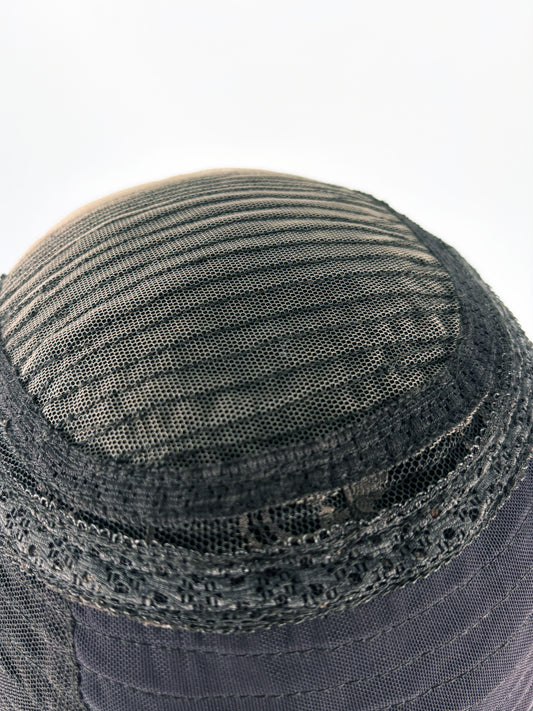 Perückensystem Afro Echthaar 70 «Schwarz»